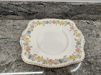 Buy Plant Tuscan Vintage China. Cake / Serving / Sandwich Tray/ Platter. • 5£