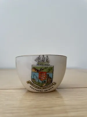 Buy Gemma Crested China Bowl - Crest For Southend-on-Sea • 1.99£