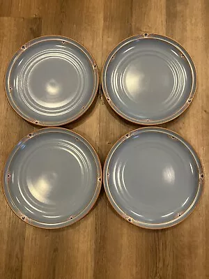 Buy 4 Noritake Blue Adobe Dinner Plates 10 1/4   Set Of Four- Stoneware- EXC • 44.18£