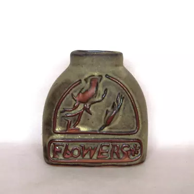 Buy Tremar Studio Pottery Flower Vase. Vintage Stoneware 12cm Tall. Excellent Condit • 9£