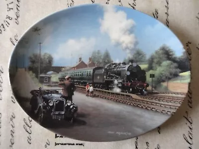 Buy Wedgwood Queen's Ware Railway Memories 'A Special Treat' Don Breckon Plate & Cer • 9.99£