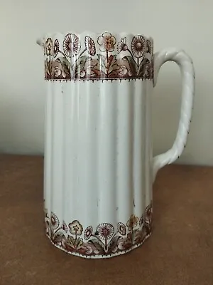 Buy Antique Victorian Staffordshire 'Aesthetic'  Jug Or Pitcher, Approx 3 Pints • 6.95£