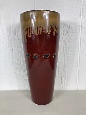 Buy Big Sky Carvers 13  Fusion Bear Vase Drip Glaze Stoneware • 48.03£