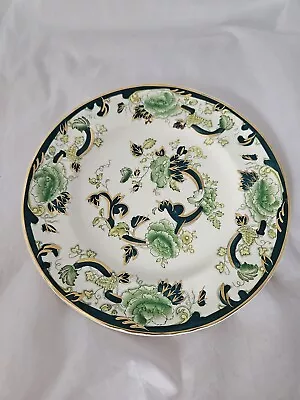 Buy Masons Chartreuse Salad / Lunch Plate - 8 7/8 Inch • 12£