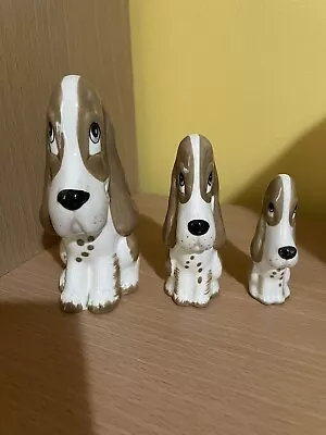 Buy Szeiler England Set Of 3 Porcelain Comical Dogs • 14.99£