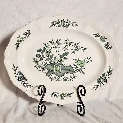 Buy GREEN LEAF WEDGEWOOD WEDGWOOD 11.5  Decorative Vintage Serving Plate Dish • 26£