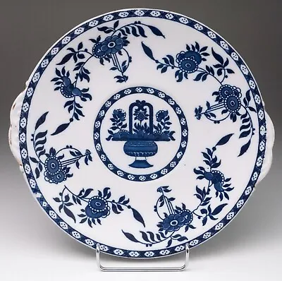Buy Antique Blue & White Delft Dinner / Charger Plate, Early 20th Century, Edwardian • 30.42£