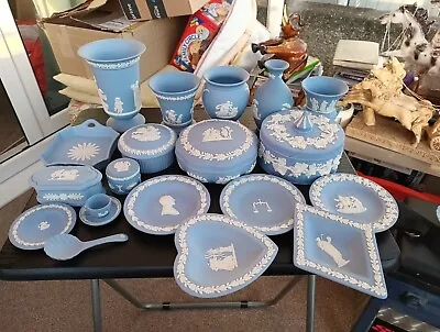 Buy Wedgwood Jasper Ware Job Lot Of  20 Quality Pieces Some Rare • 79£