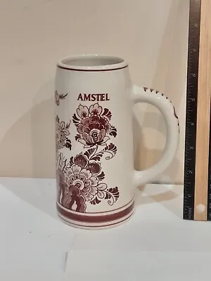 Buy Vintage Red Delft Amstel Beer Stein  • 11.38£