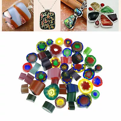 Buy Handmade Crafts Glass Kiln Stained Fusing Kit Supplies For Microwave Craft • 6.40£