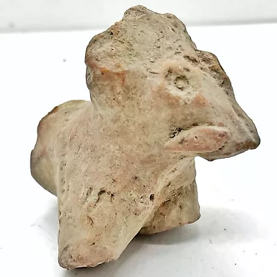 Buy Authentic Indus Valley Harappian Bull Figure Clay Artifact Fragment 2600-2000 BC • 61.38£