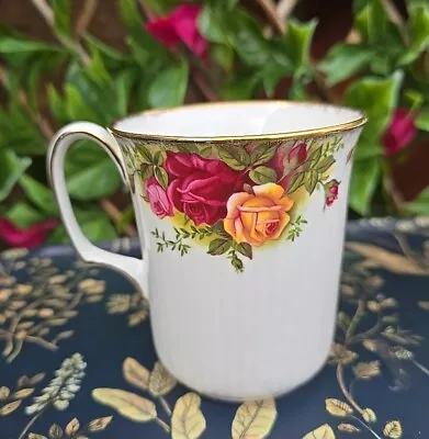 Buy Vintage Royal Albert Old Country Roses H4  Mug Cups Bristol Beaker Ribbed • 10£