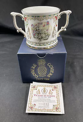 Buy Victory Europe Commemorative Loving Cup Fine Bone China Caroline Dodd Gloviers • 35£