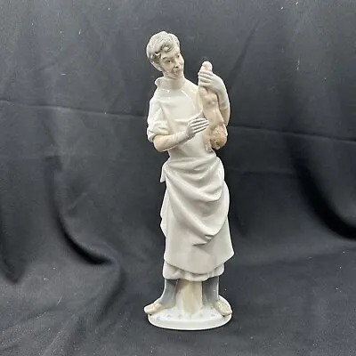 Buy Lladro Figurine Doctor OBSTETRICIAN OB/GYN With Baby #4763 Retired 14.5” Spain • 66.38£
