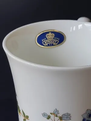 Buy AYNSLEY X CANDEREL Bone China Floral COTTAGE GARDEN Coffee Tea Mug Cup RARE  • 13.95£