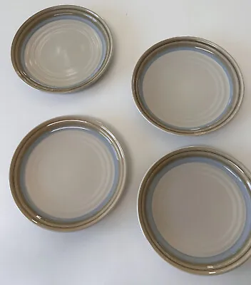 Buy Noritake Stoneware Painted  Dinner Plates. 10.5” Set Of 4 • 45.36£