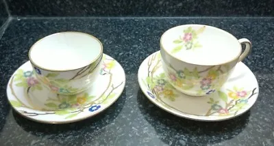 Buy Hammersley & Co Longton China Tea Cup & Saucer Tea Bowl & Plate Oriental Pattern • 29.99£