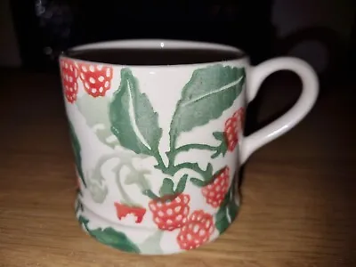 Buy A Rare Early Emma Bridgewater Baby Mug 1/4 Pint RASPBERRY PATTERN Great Cond • 24.99£
