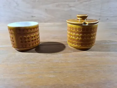 Buy Hornsea Pottery Saffron - Preserve Pot / Jar + One Minus Lid. • 10£