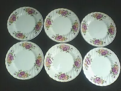 Buy MYOTT Rose Garden IRONSTONE WARE 6¾ Inch Side Plates X6 • 12.99£