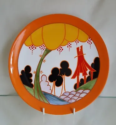 Buy Clarice Cliff Plate Bizarre Wedgwood Reproduction Summerhouse. • 21£