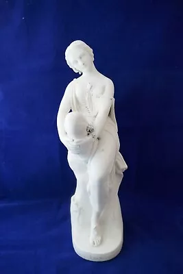 Buy Antique MINTON Parian Ware Porcelain Woman Figure Statue Of Lalage By John Bell • 283.49£