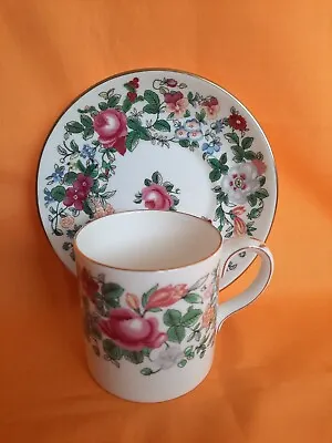 Buy Crown Staffordshire Fine China Duo Set Cup & Saucer A Thousand Flowers Design  • 12£
