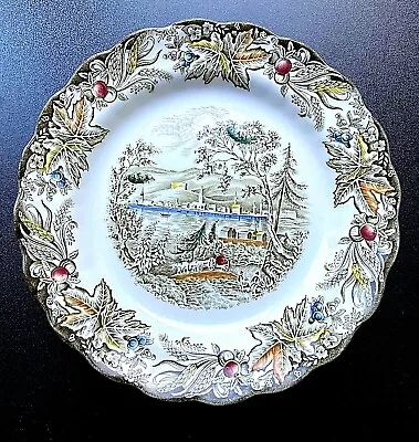 Buy Vintage Heritage Small Plate Fredericton By Ridgway Of Staffordshire England  • 9.99£