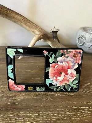 Buy OLD TUPTON WARE Hand Painted  Flower Design CERAMIC PHOTO FRAME No Glass Or Back • 10£