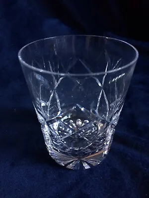 Buy Nice Quality Cut Glass Crystal Drinking Glass Whisky Tumbler 8cm Tall,g/c • 2.60£