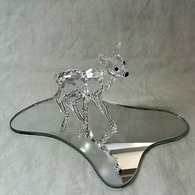 Buy SWAROVSKI CRYSTAL GLASS ROE FAWN Standing 235405 - RETIRED - MINT & ON STAND • 15£