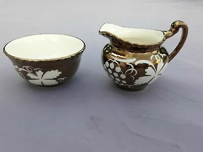 Buy Vintage Gray's Pottery England Pitcher Cup Copper Luster Lustre 1950 A8872 • 24£