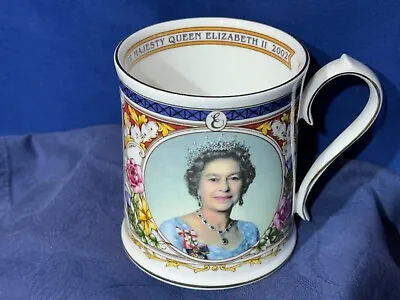 Buy Aynsley Queen Elizabeth Golden Jubilee Mug - 2002 - Fine Bone China • 10£