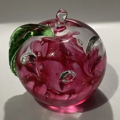 Buy Caithness Scotland Art Glass Windfall Apple Paperweight Signed And Numbered READ • 20£