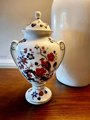 Buy AYNSLEY Vintage Bird Of Paradise Lidded Twin Handled Urn Jar Vase. English China • 24£