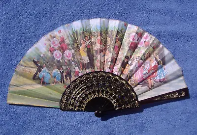 Buy Vintage Spanish Dancing ~ Hand Held Fan • 5.99£