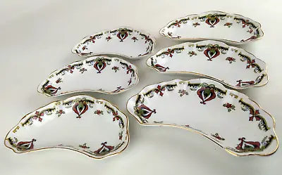 Buy 6 Antique Alfred Meakin 7in Side Dishes Fish Scales Rare Pattern Scalloped Edge • 39.77£