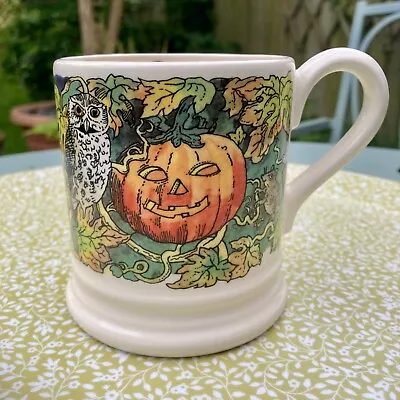Buy EMMA BRIDGEWATER Halloween Half Pint Mug 2021 PUMPKINS Unused FIRST • 10£