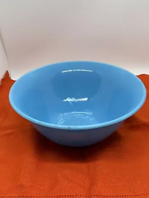 Buy Rare! Vintage 1950’s Sky Blue Serving/ Mixing Bowl Fire King Unmarked 9”H X 3.75 • 45.12£