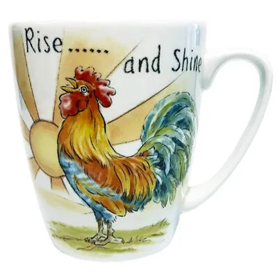 Buy Queens Cockerel Mug Ray Of Sunshine Rise And Shine Fine China Dishwasher Safe • 13.49£