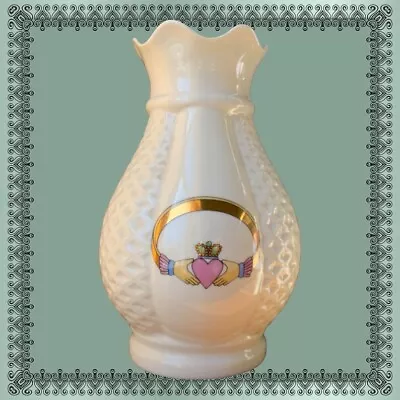 Buy Donegal Parian China Claddagh Ring Vase Irish. Perfect Condition  • 53.78£