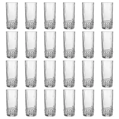 Buy 24x America '20s Highball Glasses Vintage Art Deco Cocktail Tumblers 490ml • 81£