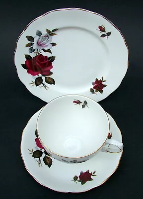 Buy Colclough Bone China Amoretta 7906 Pattern Tea Trios Cup Saucer & Plate - In VGC • 7.95£
