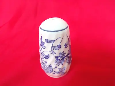 Buy Minton Shalimar - Salt Pot Shaker - Blue White China - Rare • 12£
