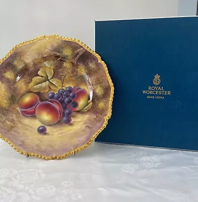 Buy Royal Worcester Cabinet Plate Full Fruit Signed J Smith • 850£