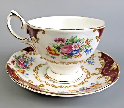 Buy Royal Albert  Canterbury  Cup & Saucer. Vintage Tea Bone China. English. • 14.99£