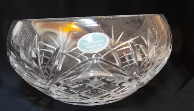 Buy VINTAGE Royal Doulton Finest Crystal Prague Line Fruit Bowl Display • 13.50£
