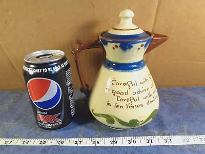 Buy Torquay Ware Longpark Pottery Devon Small Teapot • 7.99£