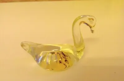 Buy RARE MUURLA Glass Swan Figurine Collectable    Art Glass • 4£