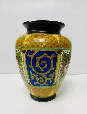 Buy Art Deco Zuid Holland Gouda Pottery Vase - Daisy 564, Superb Condition • 60£